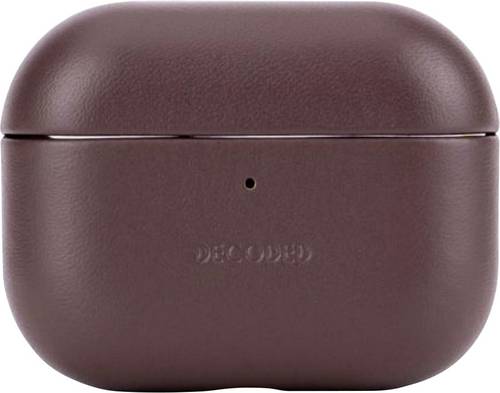 Decoded Leather AirCase Pro for AirPods Schutzhülle für Ladecase Schoko