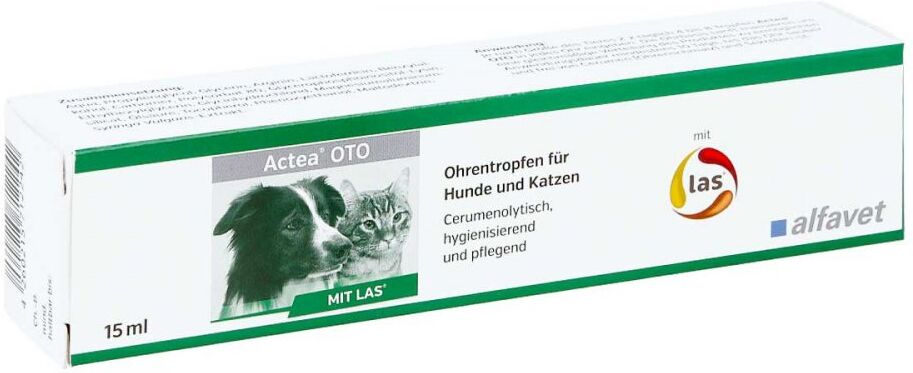 Actea Oto Ohrentropfen für Hunde und Katzen 15ml