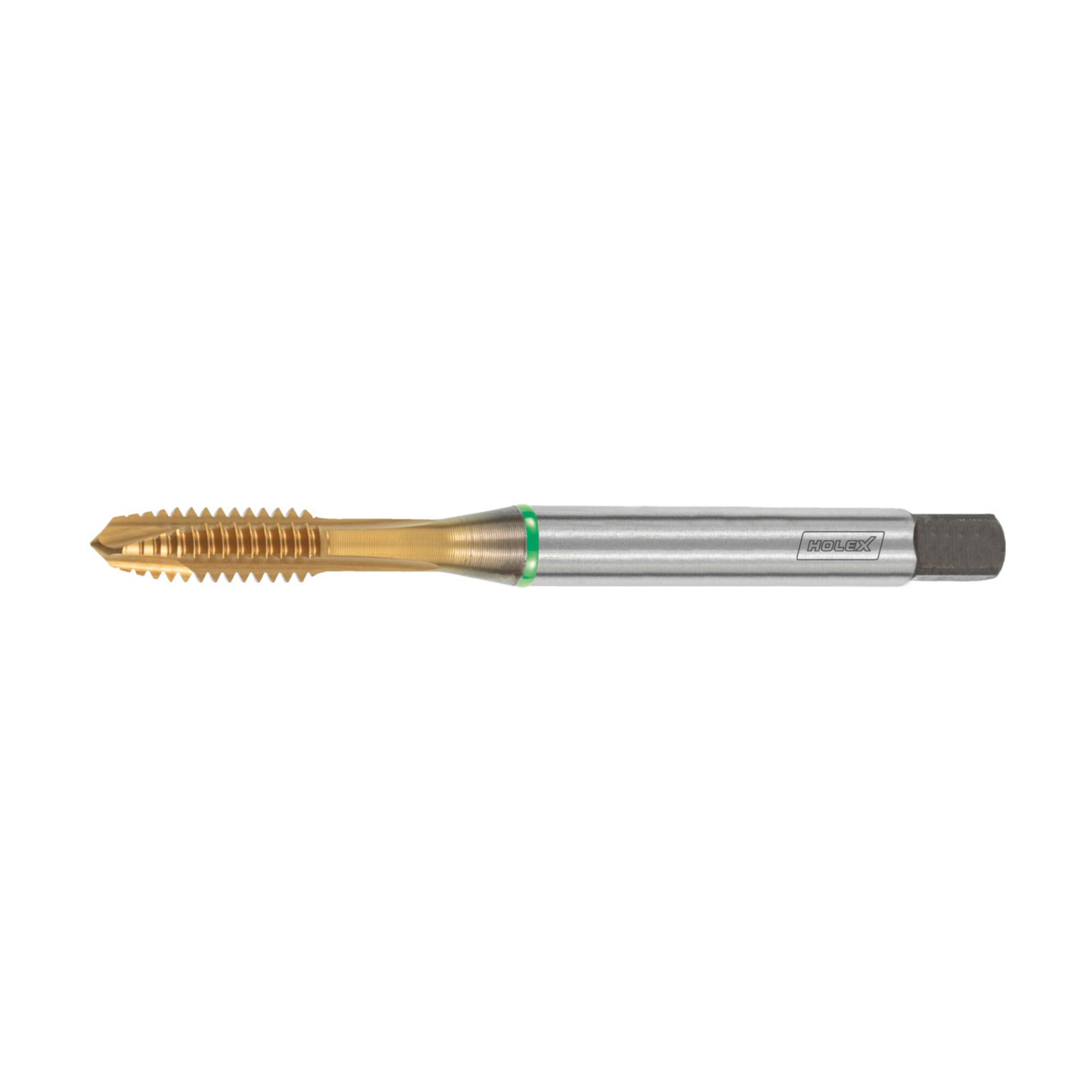 Holex Pro Tap Maschinen-Gewindebohrer HSS-E, TiN, UNC: 10-24 für metrische Gewinde, 133375 10-24)