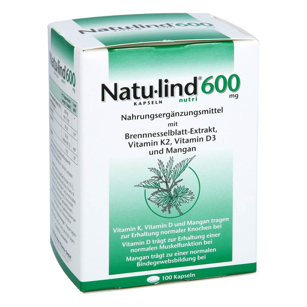 Rodisma-Med Pharma GmbH Natulind 600 Mg Nutri Kapseln 20223966