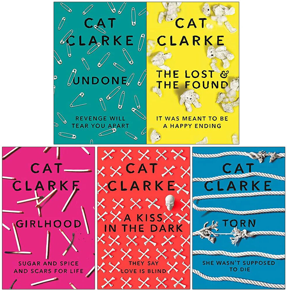 Quercus Children's Books Zoella Book Club by Cat Clarke - 5 Books Collection Set - Young Adult Paperback - Undone, Torn, Girlhood, A Kiss in the Dark, The Lost and the Found