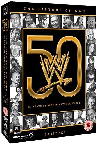 WWE: The History Of WWE: 50 Years Of Sports Entertainment [DVD] [UK Import] - Preis vom 15.10.2026 23:06:25 h