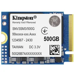 Kingston NV3 (500 GB, M.2, M.2 2230), SSD