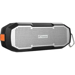 Fantec Novi T30, Bluetooth Lautsprecher, Schwarz, Silber