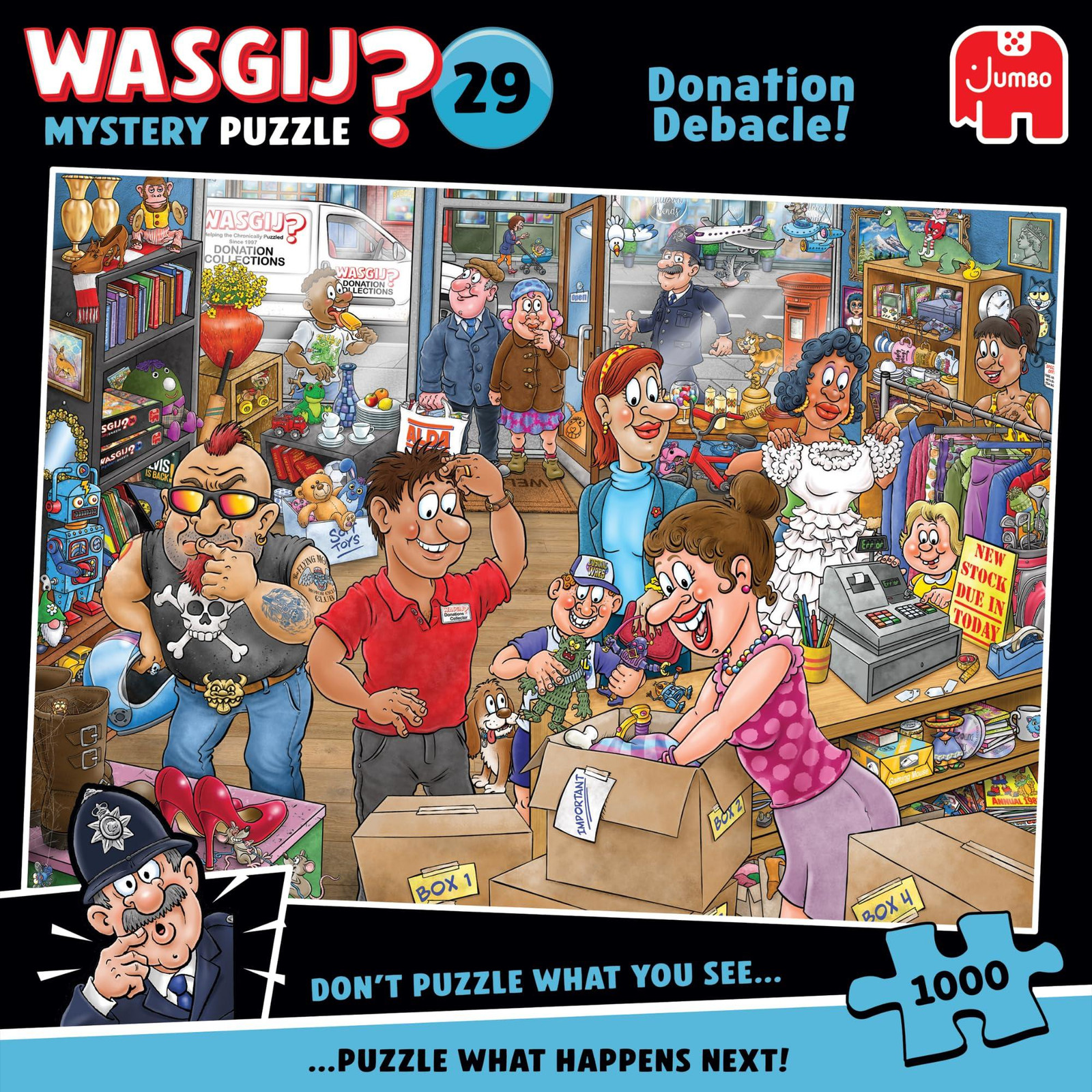 Wasgij Jumbo 1110100513 1000 kusjes voor 15 jaar