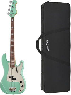 Harley Benton MV-4P Seafoam Green w/Case Seafoam Green