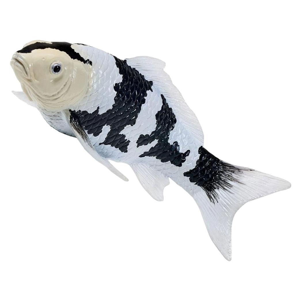 Q Mojo Mojo Koi-Kollektion - Shiro Utsuri Koi Schwarz Weiss 381120 (MJ381120)