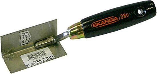 Skandia Skan troffel 80 mm binnenhoek rvs Hortus