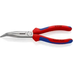 Knipex, Zange, Flachrundzange mit Schneide (200 mm)