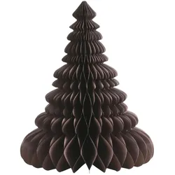 Chic Antique Weihnachtsbaumaufsteller aus Papier, H50/D41 cm, chocolate