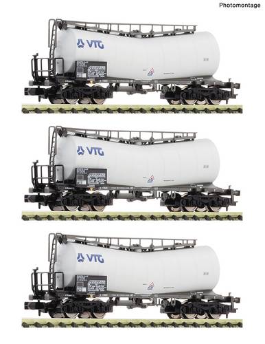 Fleischmann 6660171 N 3-tlg. Set: Knickkesselwagen, VTG