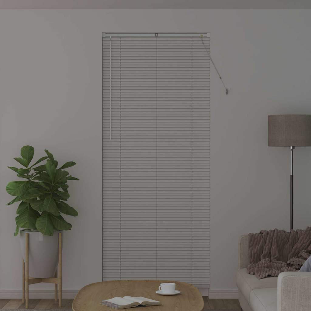 Latitude Run Horizontal/Venetian blind White 220cm L x 90cm W
