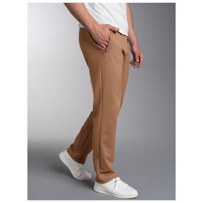 Sweathose TRIGEMA "TRIGEMA Freizeithose aus Sweat-Qualität", Herren, Gr. XXL, Normalgrößen, braun (haselnuss), Sweatware, 70% Baumwolle, 30% Polyester, Hosen Sweathose