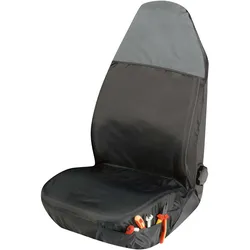 mantona Outdoor Schutz (Fotokoffer, 5.28 l), Kameratasche, Grau, Schwarz
