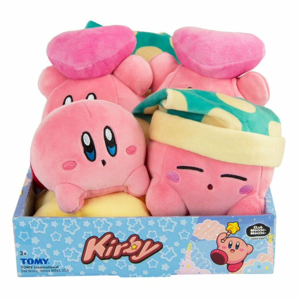 Tomy Kirby Mocchi-Mocchi Junior pluche figuren, serie 5, 15 cm, assortiment (5 stuks)