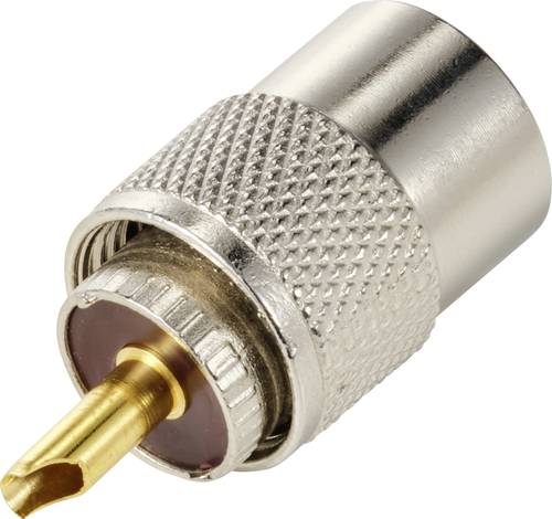 TRU COMPONENTS TC-12885932 UHF-Steckverbinder Stecker, gerade 50Ω 1St.