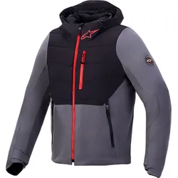 Alpinestars Therma-Tech, Textiljacke wasserdicht - Schwarz/Grau - XL