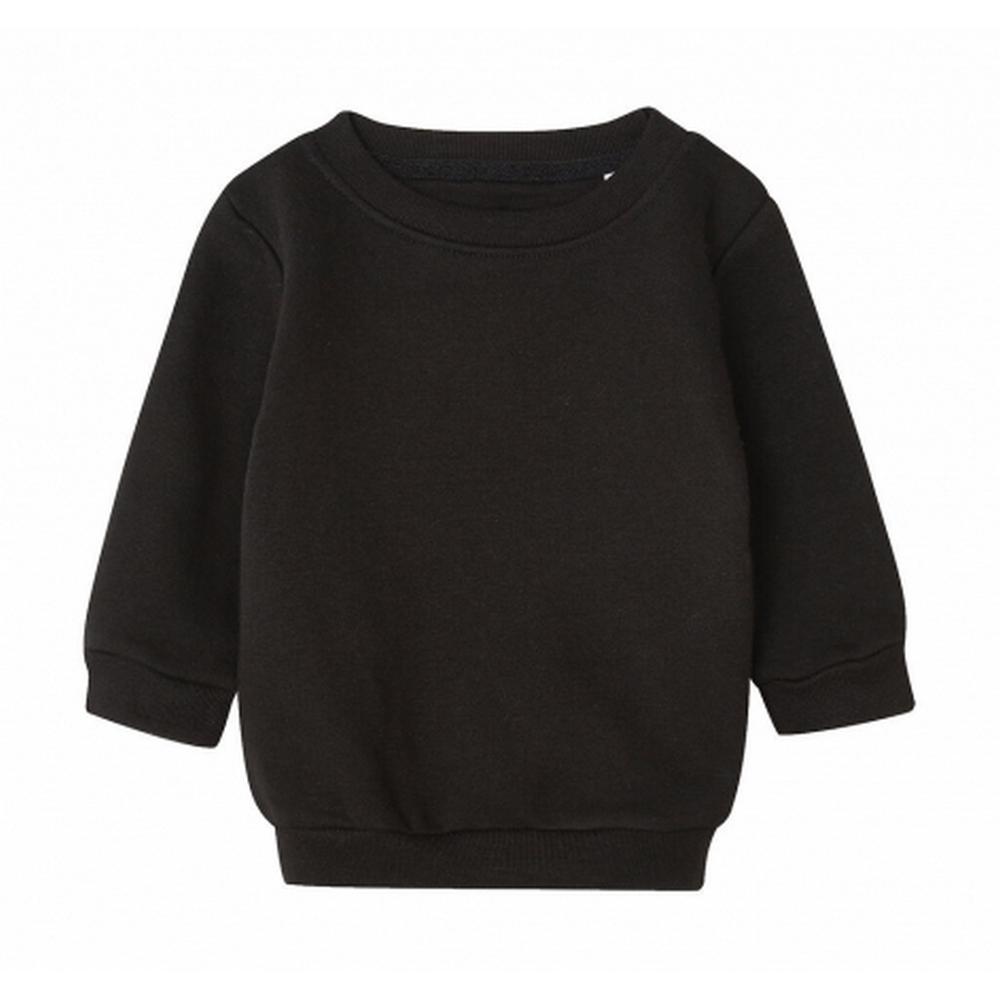 Babybugz Baby Essential Sweatshirt (Zwart)