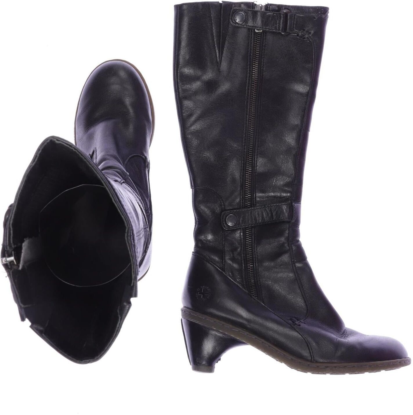 Dr. Martens Damen Stiefel, Schwarz, Gr. EU 36, Leder - Second Hand