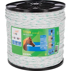 Kerbl TITAN Elektroseil 500m,6mm 3x Cu 0,30 + 3x Ni 0,30 - 445537