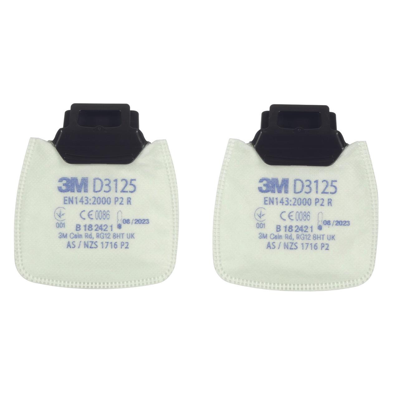 3M Partikelfilter Secure Click (Atemschutzmaske Ersatzfilter) (7100197481)