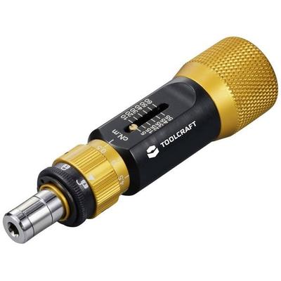 TOOLCRAFT TO-9627246 Elektrotechnik und Feinwerktechnik Drehmoment-Schraubendreher Größe (Schraubendreher) 4 mm
