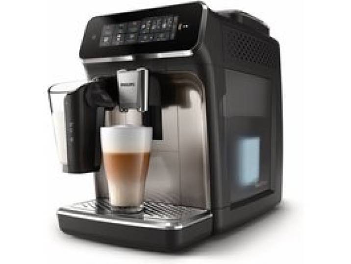 Expresso broyeur Philips EP3347/90 Machine à café à grain Grise Série 3300 LatteGo