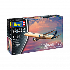 Revell - Embraer 190 Lufthansa New Livery - 1:144 305393