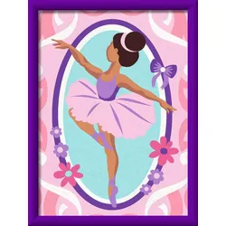Ravensburger CreArt, Malen nach Zahlen Kinder - Primaballerina