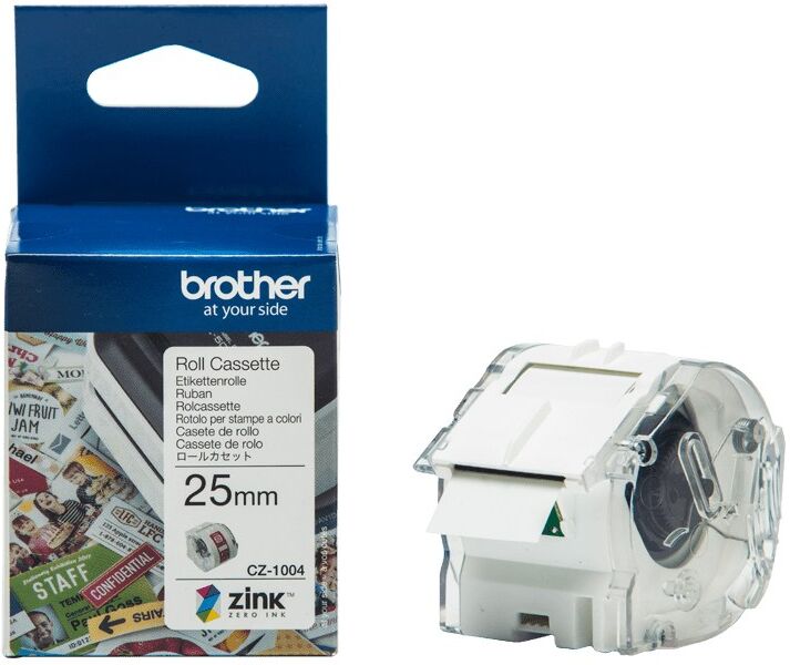Brother CZ-1004 Full Colour Continuous Label Roll 25mm x 5m