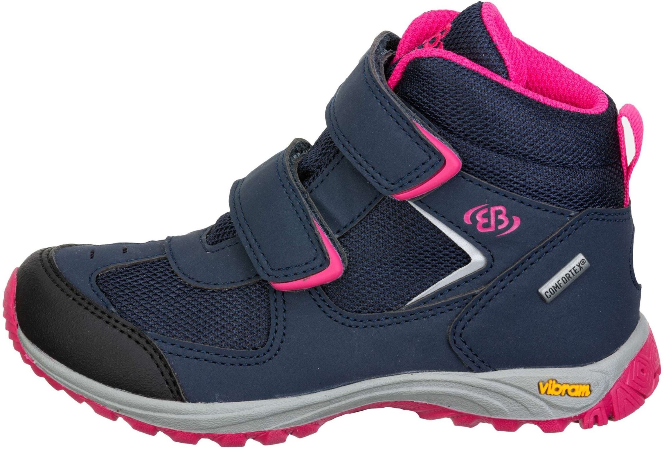 Outdoorschuh BRÜTTING "Outdoorstiefel Molde V", Gr. 34, Textil, blau, Synthetik, Schuhe Outdoorschuh blau 34, Textil