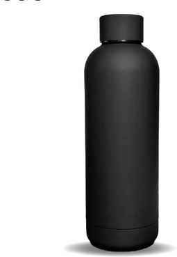 Uplifted Trends Stainless Steel Insulated Thermos Bottle Vacuum Sealed Sports Tumbler For Coffee & Water black