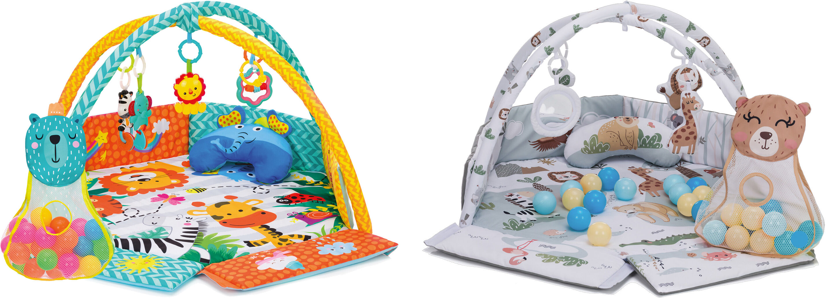 FILLIKID Aktivbogen, Spielematte mit Bällen