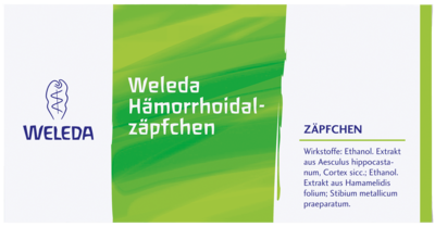 WELEDA AG WELEDA Hämorrhoidal Zäpfchen 50 St 03205659