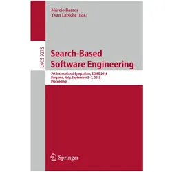 Search-Based Software Engineering, Fachbücher von Yvan Labiche, Márcio Barros