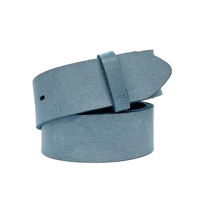 Gürtelriemen RETTUNGSRING GÜRTEL, Damen, Gr. 115, blau, Leder, Gürtel