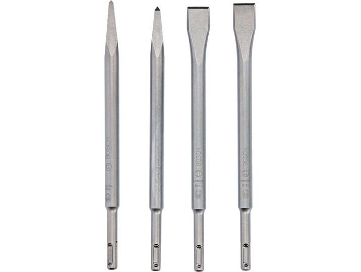 Bosch Beitelset 4 stuks Standaard 250 SDS-plus