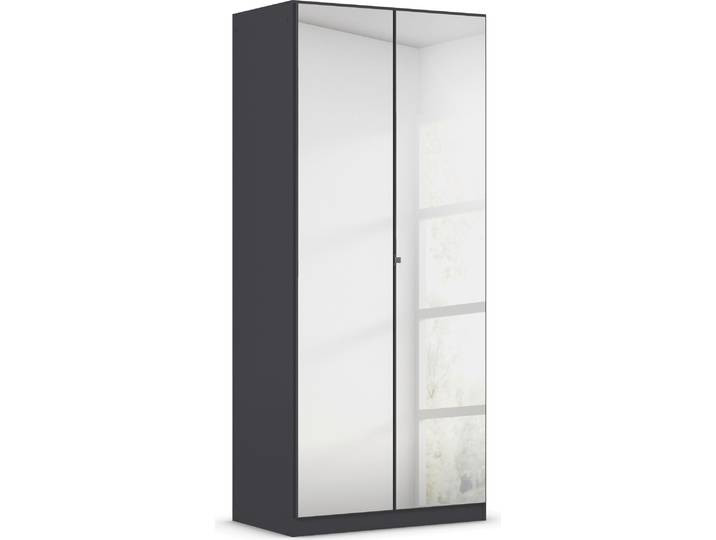 rauch Reflect mit Spiegelfront, inkl. praktischer Inneneinteilung und Stoffboxen-Set