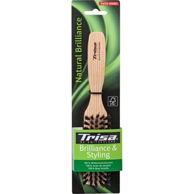 Trisa Natural Brilliance Haarbürste M 1 St Bürste