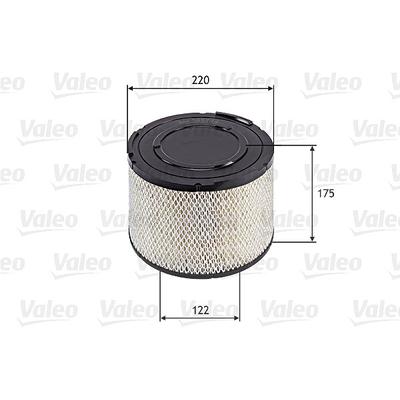 Valeo Luftfilter [Hersteller-Nr. 585744] für Mazda, Ford, Toyota