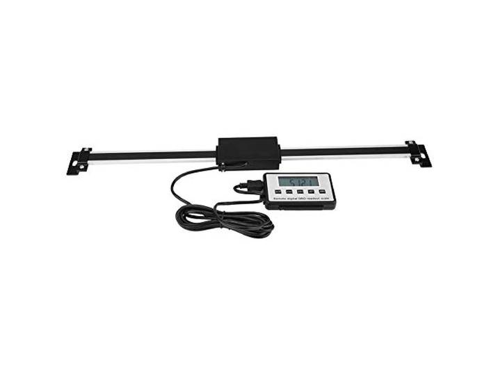 Kit de mesure avec lecture numérique\, règle de mesure linéaire à distance LCD pour tours\, capteurs de déplacement\, 0-300 mm