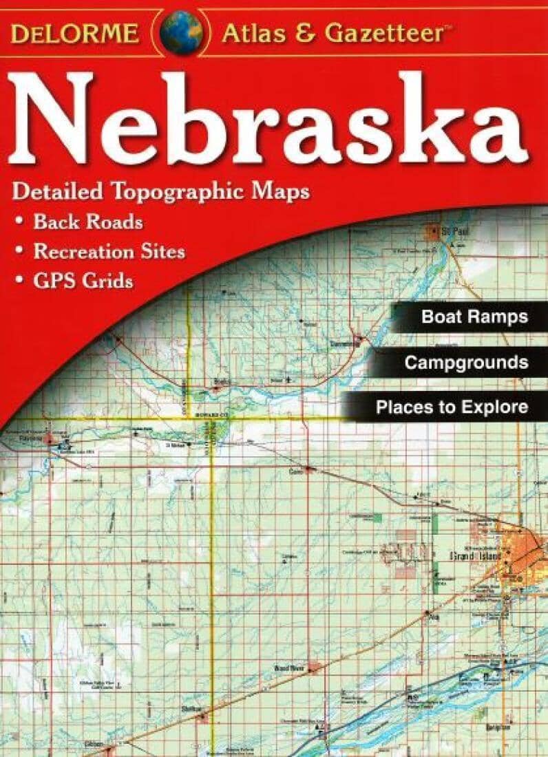 Nebraska Atlas & Gazetteer   DeLorme