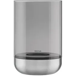blomus Windlicht Calma Ø 15 cm Edelstahl Silber L (Large)