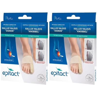 Epitact Hallux Valgus Orthese Correct Large x2 2x1 St Bandage(s)
