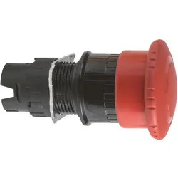 Schneider Electric ZB6AS834 Frontelem., rund Pilzdrucktaster Not-Halt/Not-Aus Ø 16, Drehentrieg., rot