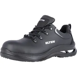 Sicherheitshalbschuhe S3 "TERENCE XXG BLACK LOW" ESD WELLMAXX - 47 - schwarz