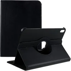 Cazy Hülle 360 Grad Rotation Tablet Case mit Stand (Apple iPad 2022 (10. Gen)), Tablet Hülle, Schwarz