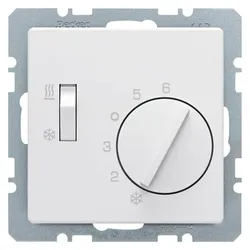 Berker 20296089 RTRWeHeiz/Kühl Q.x, Thermostat, Weiss