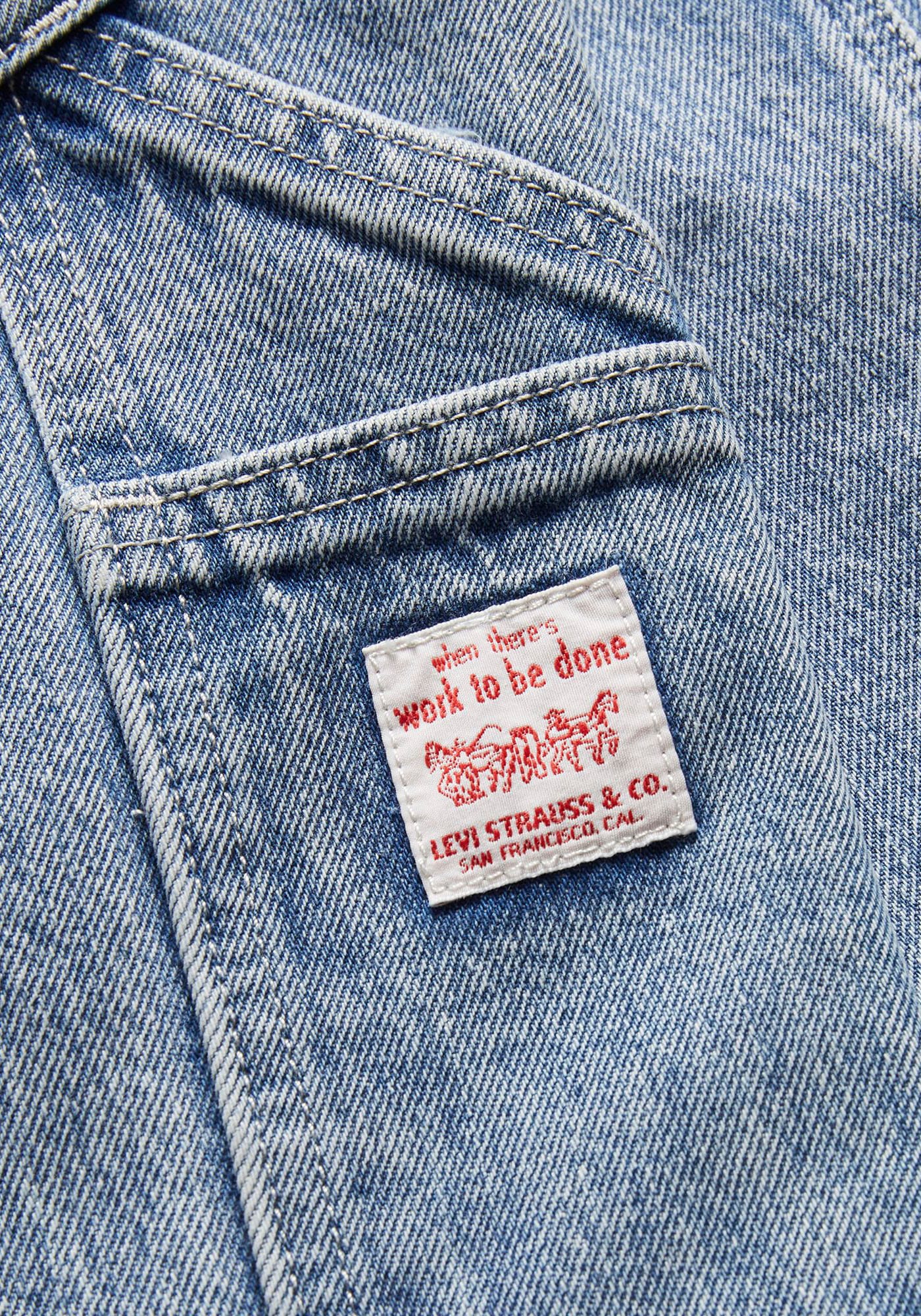 Cargojeans LEVI'S "568 STAY LOOSE CARPENTER", Herren, Gr. 29, Länge 32, blau (put in work), Denim/Jeans, Obermaterial: 100% Baumwolle, loose fit, Jeans Cargojeans put in work 29, Länge 32