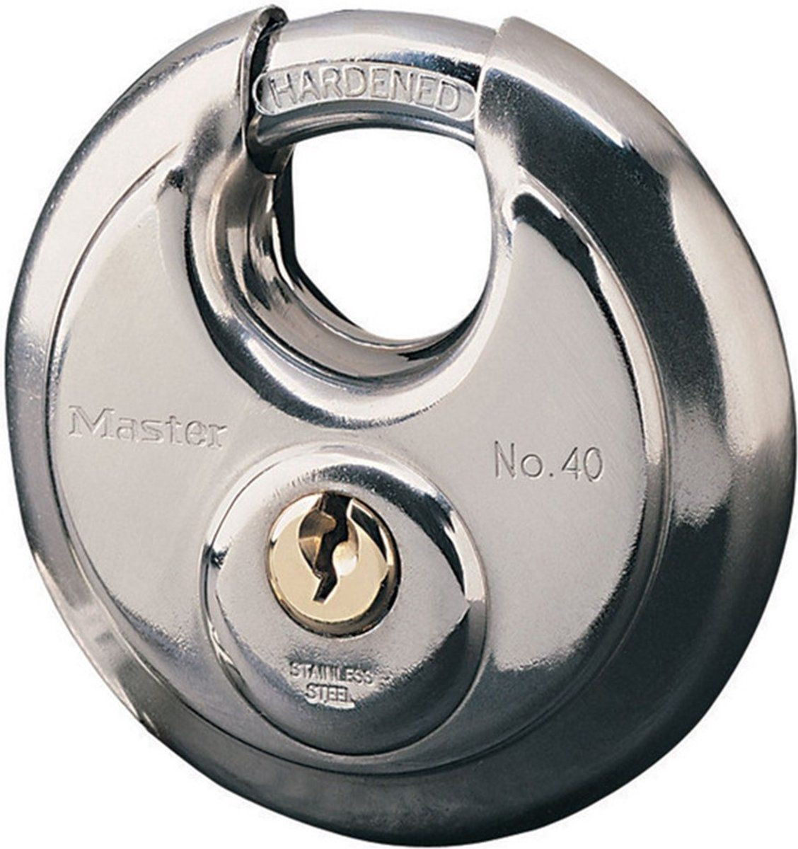 Master Lock 40EURD RVS Discusslot Weersbestendig Zilver 70 mm